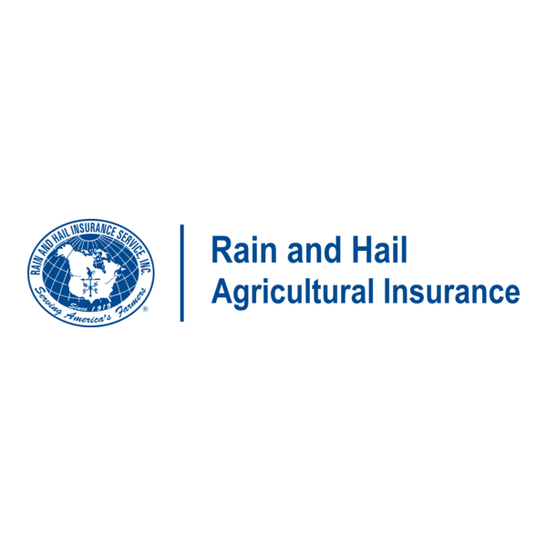 Rain And Hail Agriculture Insurance Logo PNG Vector