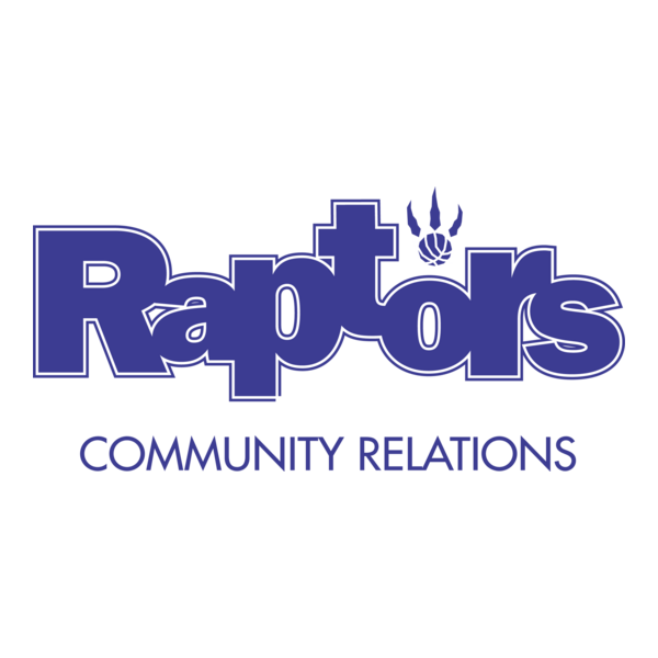 Raptors Community Relations Logo PNG Vector