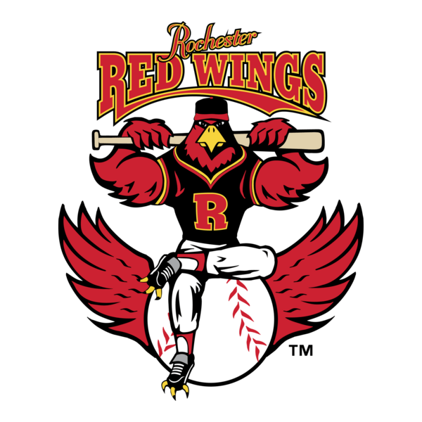 Rochester Red Wings Logo PNG Vector