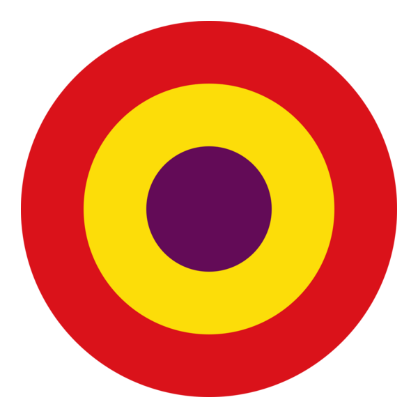 Roundel Of The Spanish Republican Air Force Logo PNG Vector