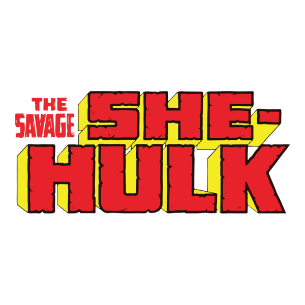Savage She-Hulk 1980-1982 Logo PNG Vector