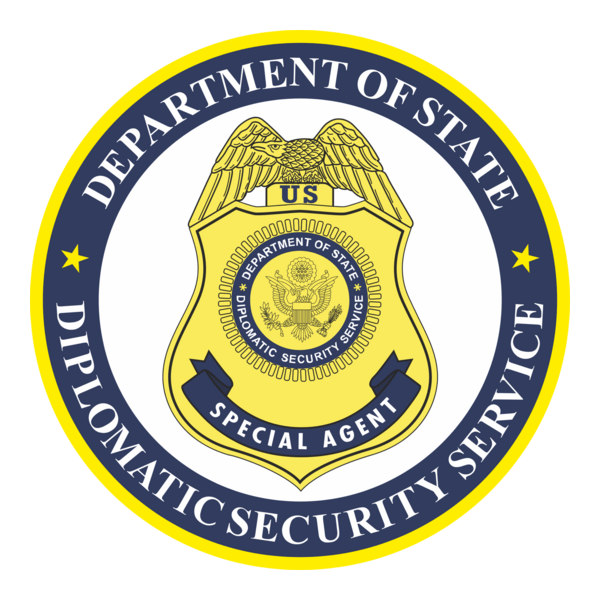 Seal of the United States Diplomatic Security Logo PNG Vector