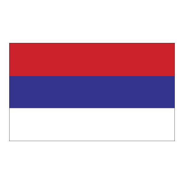 Serbia Flag Logo PNG Vector