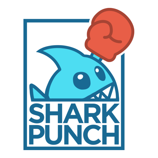 Shark Punch Logo PNG Vector