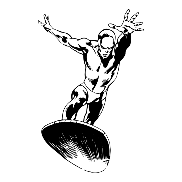 silver surfer Logo PNG Vector