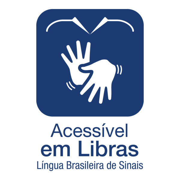 Símbolo Acessível em Libras Logo PNG Vector