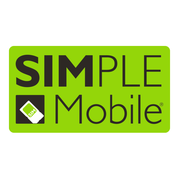 Simple Mobile Logo PNG Vector