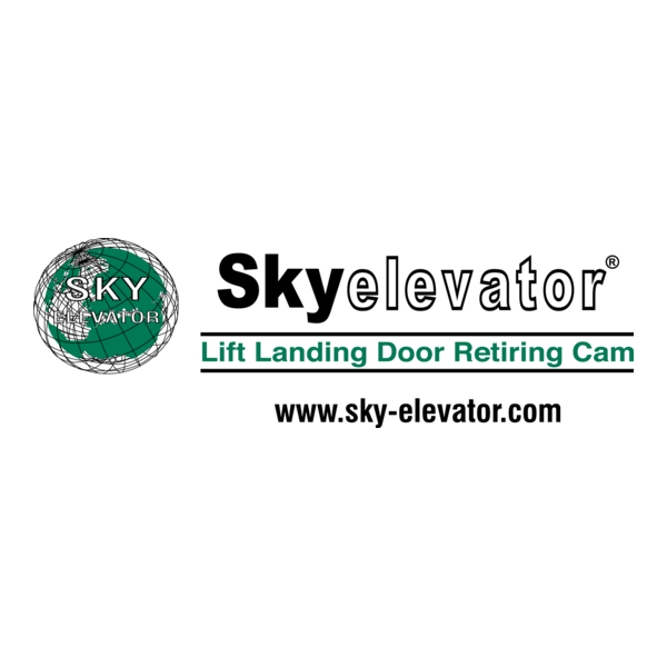 Sky elevator Logo PNG Vector