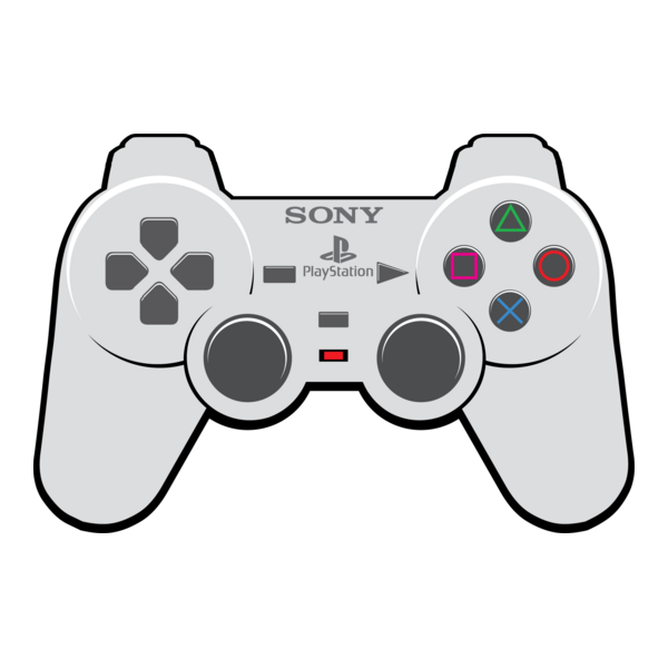 Sony PlayStation Pad Logo PNG Vector