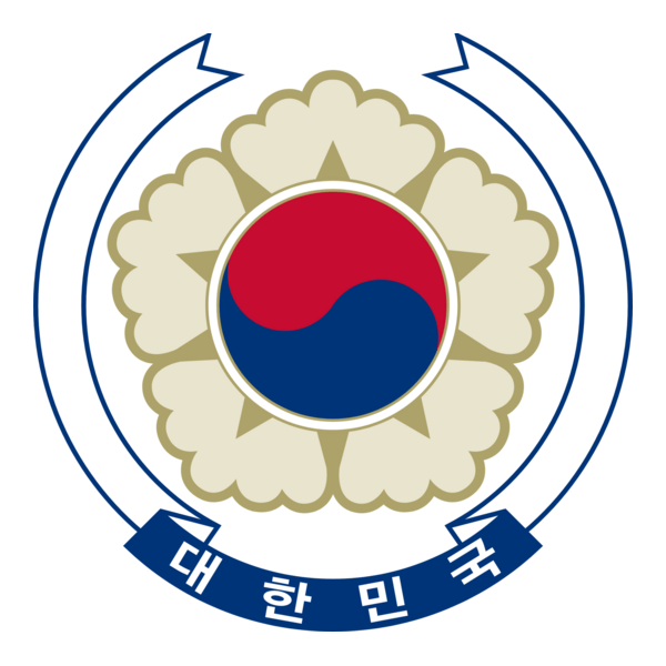 South Korea Coat of Arms Logo PNG Vector