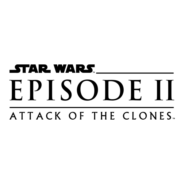 Star Wars Episode II: Attack of the Clones Logo PNG Vector