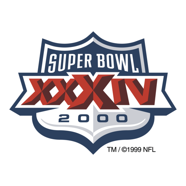 Super Bowl 2000 Logo PNG Vector