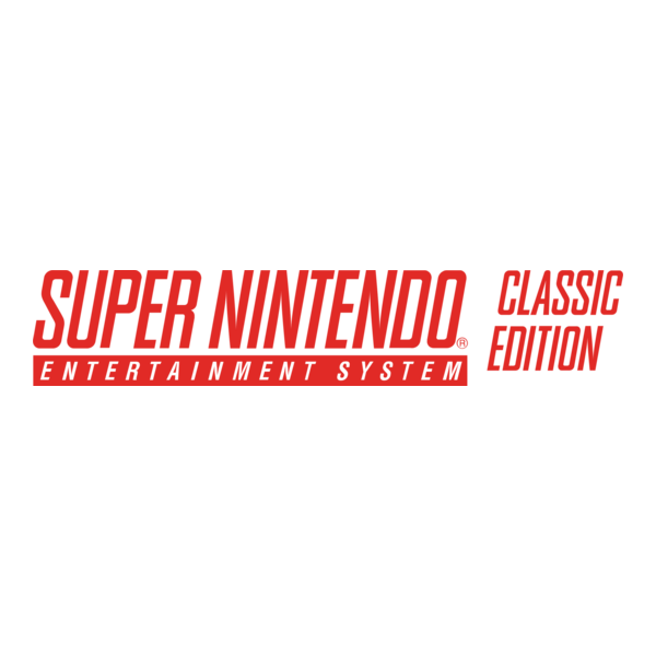 Super Nintendo Classic Edition Logo PNG Vector