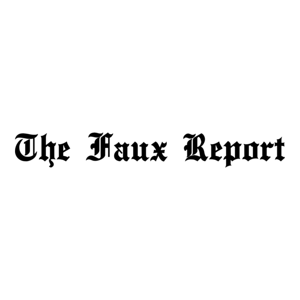 The Faux Report Logo PNG Vector