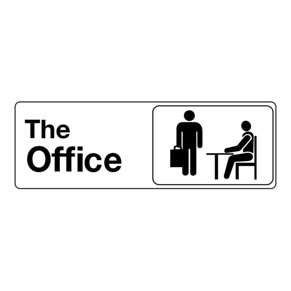 The Office TV Show Sign Logo PNG Vector