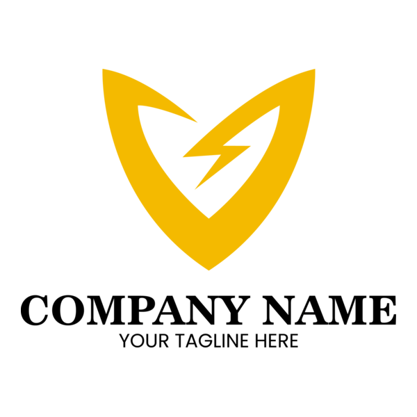 Thunder Shield Company Logo PNG Vector