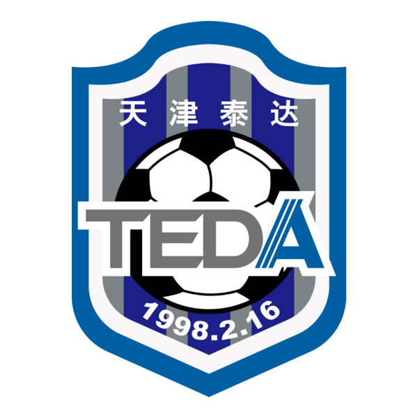 TIANJIN TEDA FOOTBALL CLUB Logo PNG Vector