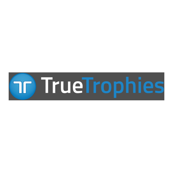 True Trophies Logo PNG Vector