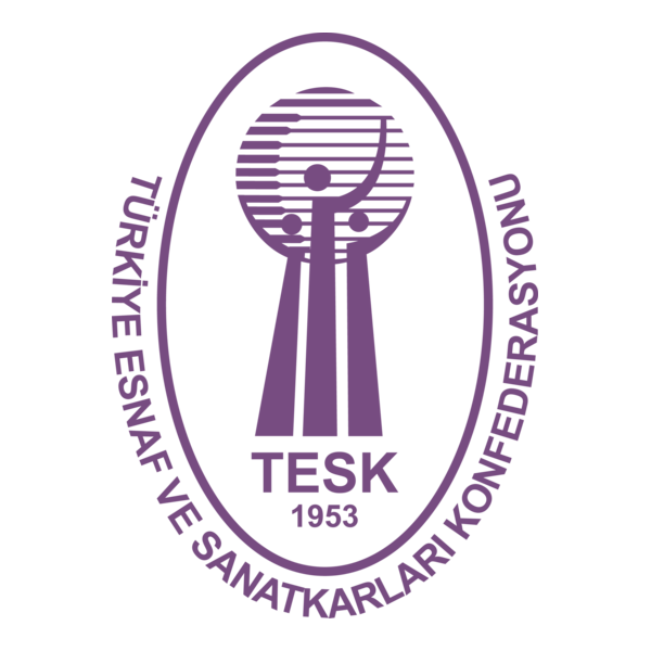 Türkiye Esnaf ve Sanatkarlar Konfederasyonu TESK Logo PNG Vector