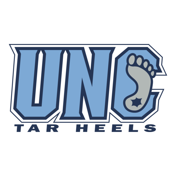 UNC Tar Heels Logo PNG Vector
