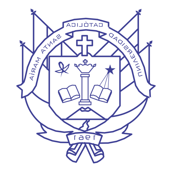universidad catolica santa maria lineas Logo PNG Vector