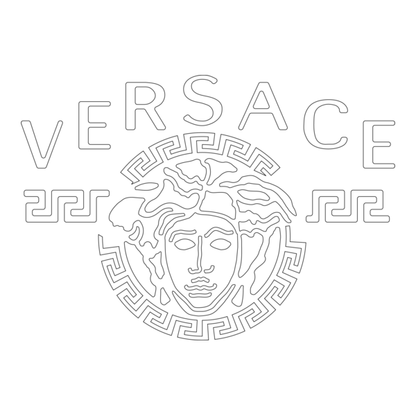 Versace Embossing Logo PNG Vector
