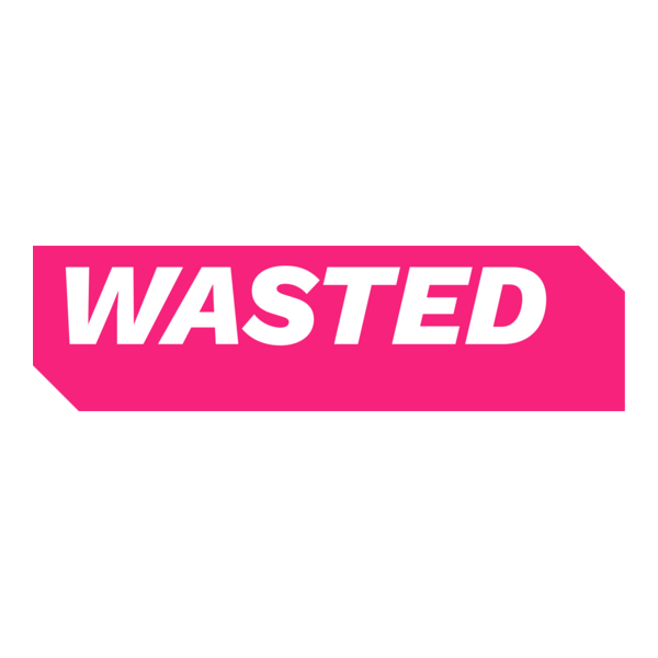 Wasted Logo PNG Vector