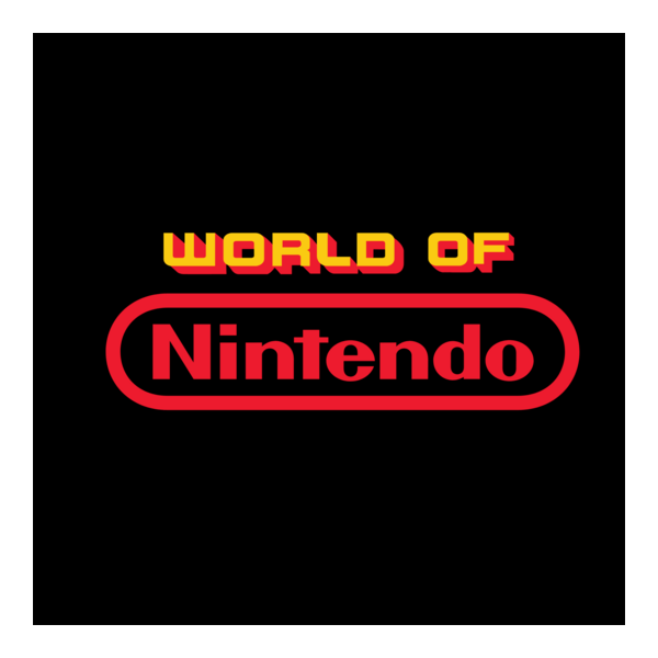 World of Nintendo Logo PNG Vector
