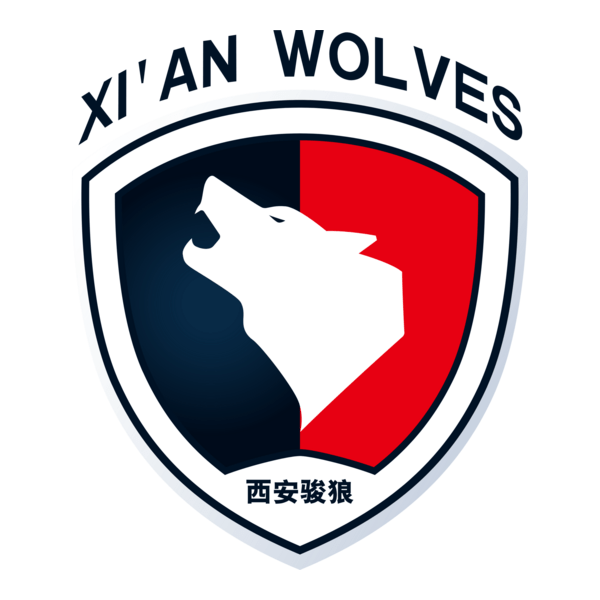 XI'AN WOLVES FOOTBALL CLUB Logo PNG Vector