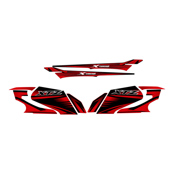 XTZ125 2012 Logo PNG Vector