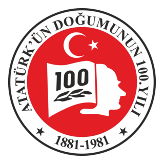 100. yıl Atatürk Logo PNG Vector