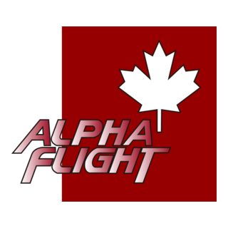Alpha Flight Logo PNG Vector