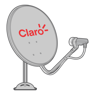 Antena KU Claro Logo PNG Vector
