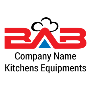 BAB Letters Kitchen Equipment Logo PNG Vector