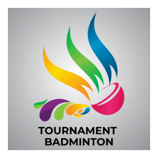 badminton tournament Logo PNG Vector