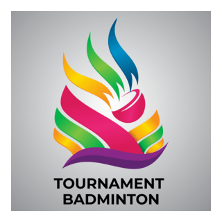 badminton tournament Logo PNG Vector
