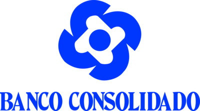 Banco Consolidado iso y fondo blanco Logo PNG Vector