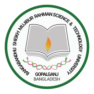 Bangabandhu Sheikh Mujibur Rahman S & T University Logo PNG Vector