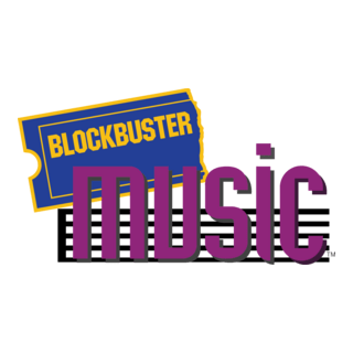 Blockbuster Music Logo PNG Vector