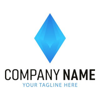 Blue Diamond Company Logo PNG Vector