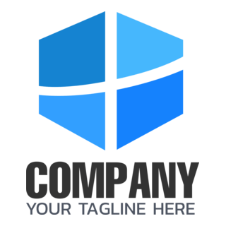 Blue Windows Company Logo PNG Vector