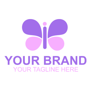 Butterfly Company Logo PNG Vector