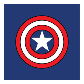 Captain America shield Logo PNG Vector