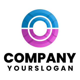 Circle Company Shape Logo PNG Vector