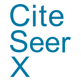 CiteSeerX Logo PNG Vector