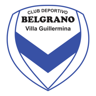 Club Deportivo Belgrano de Villa Guillermina Logo PNG Vector