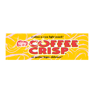 Coffee Crisp Chocolate Bar Logo PNG Vector