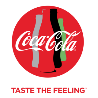 Coke - Taste the Feeling Logo PNG Vector