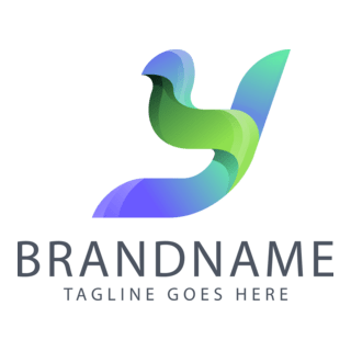 Colorful Letter Y Company Logo PNG Vector