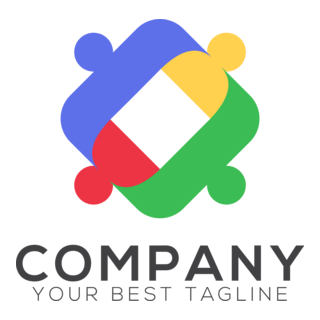 Colorful People Company Logo PNG Vector